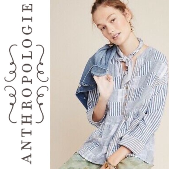 Anthropologie Maeve Swing Blouse - Picture 2 of 5